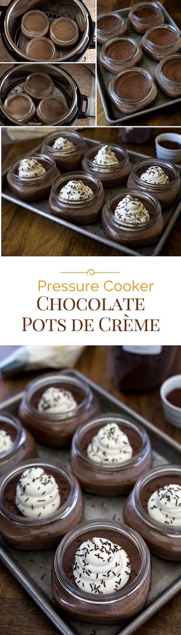 pots de creme made in instant pot