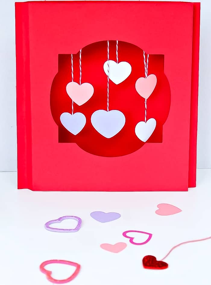 3D valentine card