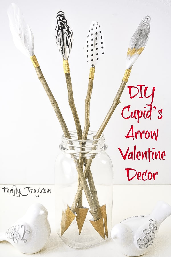 cupid arrow valentine craft