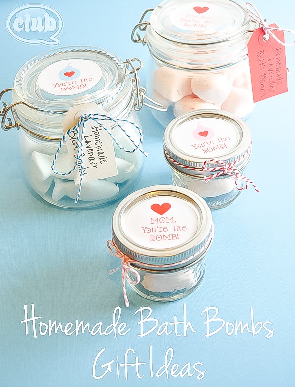 valentine bath bombs in jar