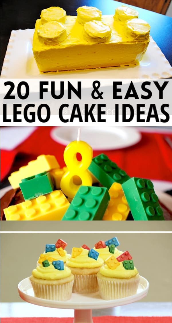 LEGO Cake Ideas How to Make a LEGO Birthday Cake
