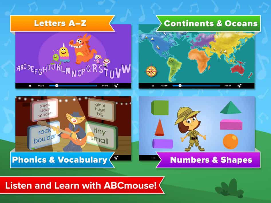 activities from abcmouse