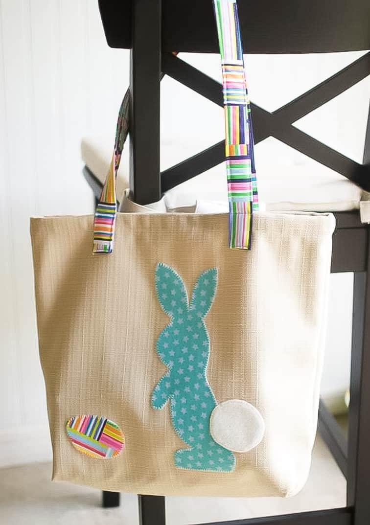 DIY easter bunny bag pattern