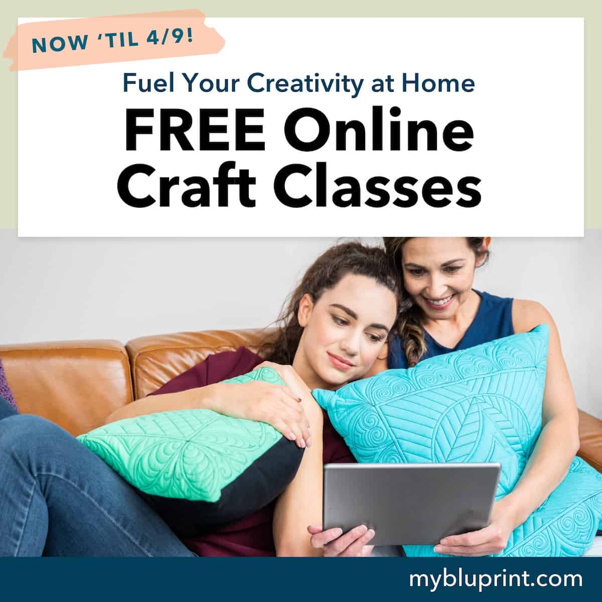 free online craft classes from bluprint