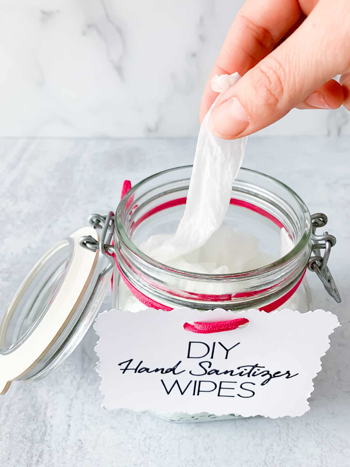 Homemade hand sanitizer shop wipes