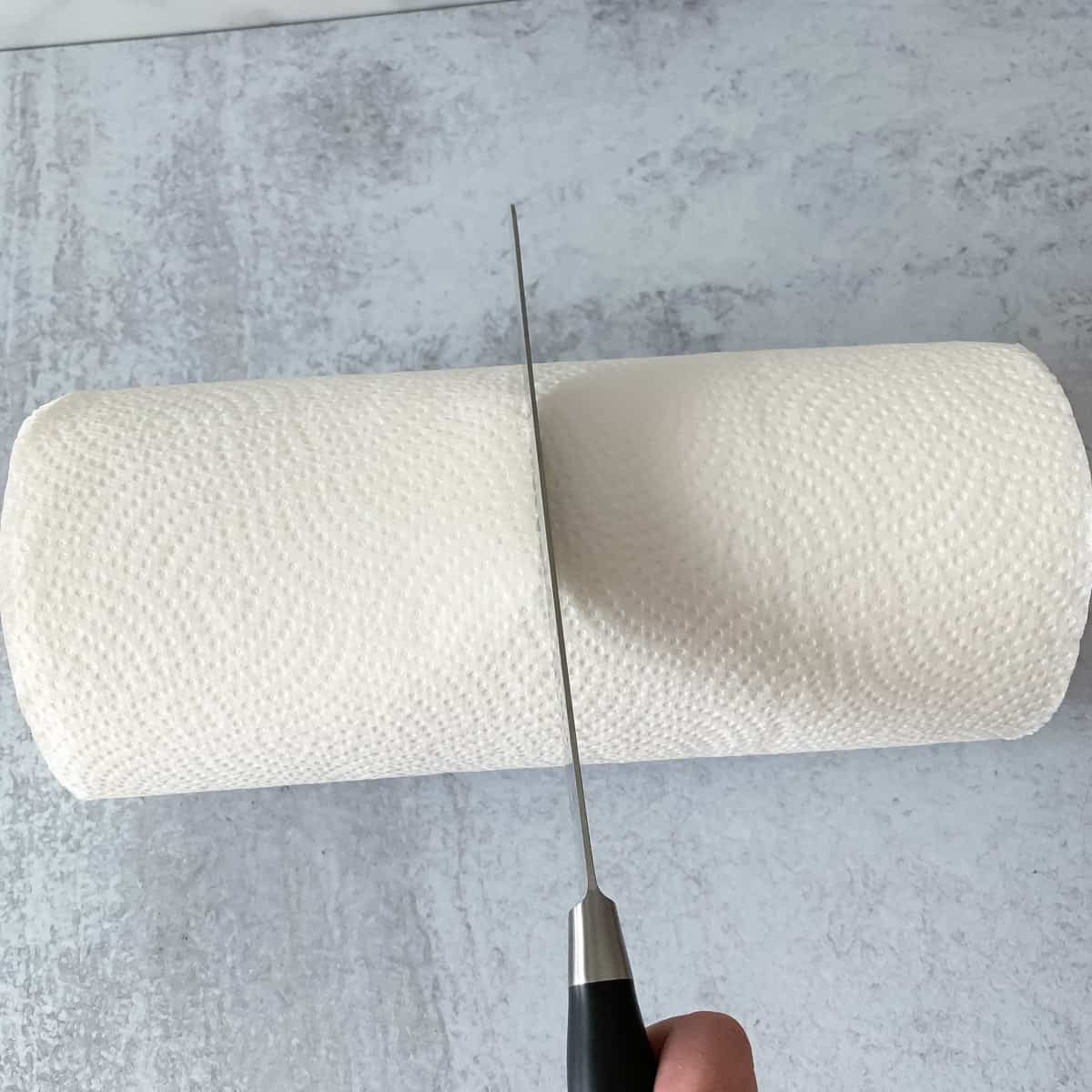instructions cut paper towels in half for homemade wipes