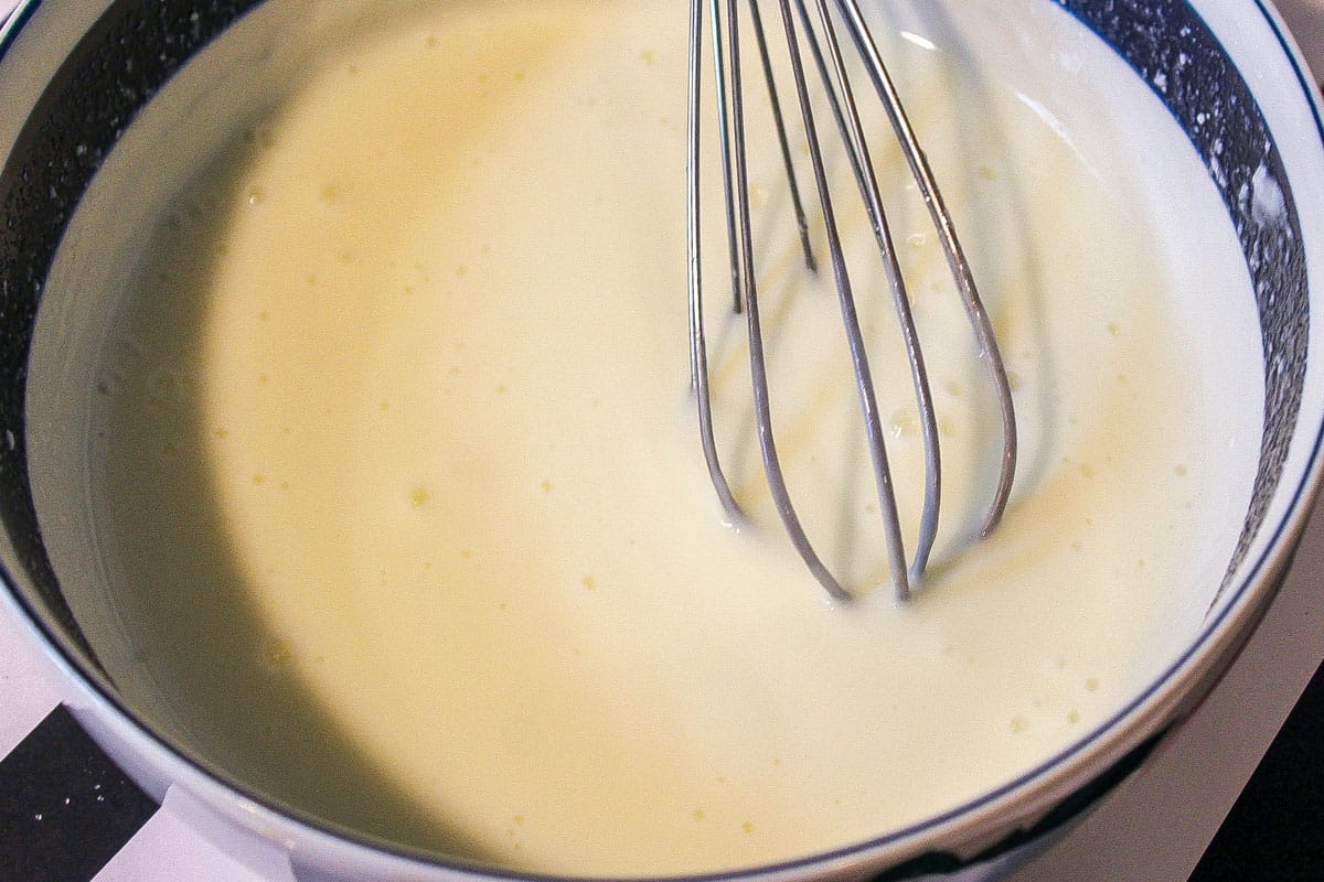 yogurt and lemonade combined for popsicles