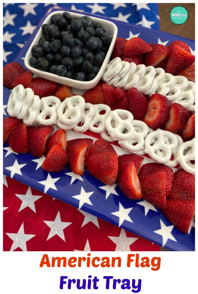 4th of july fruit tray