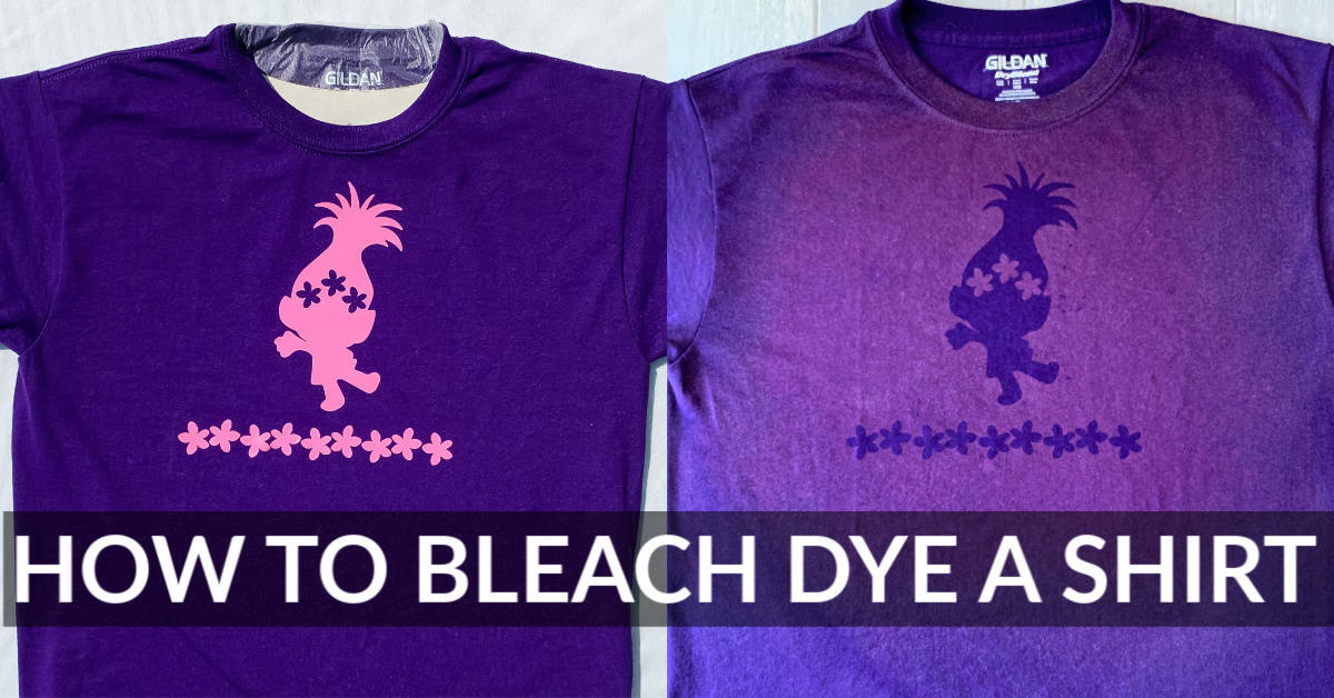 How to Bleach Dye a Shirt The Easiest Tutorial