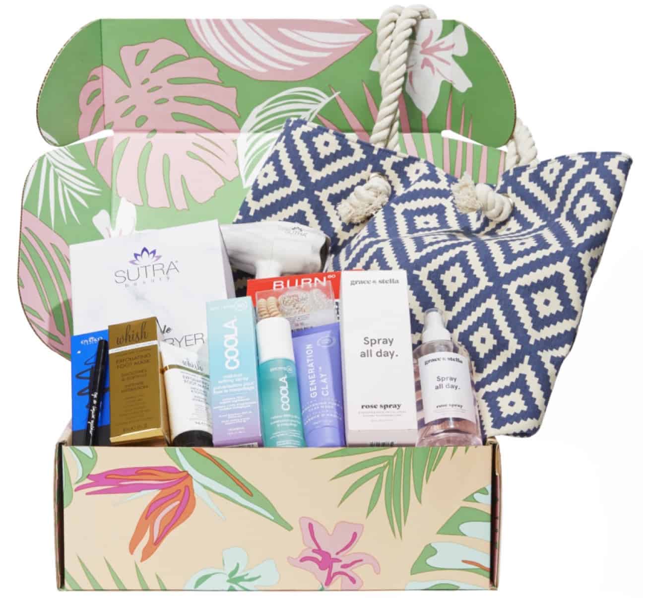 FabFitFun box full of new products