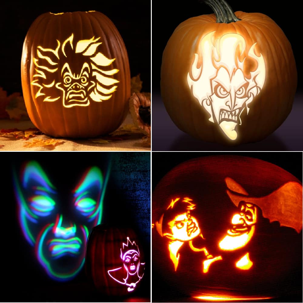 Printable Disney Pumpkin Stencils Carving Your Favorite Disney Character Is Super Easy With One
