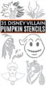 Disney Villain Pumpkin Stencils: The Best Free Printable Templates