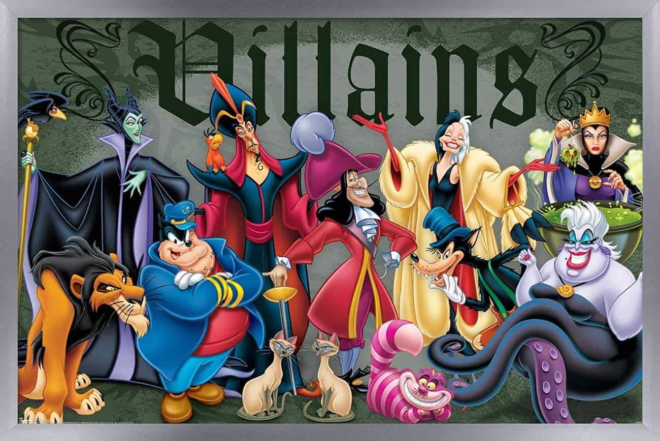 Free Printable Disney Villain Coloring Pages