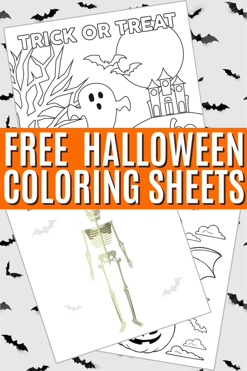 printable Halloween coloring pages