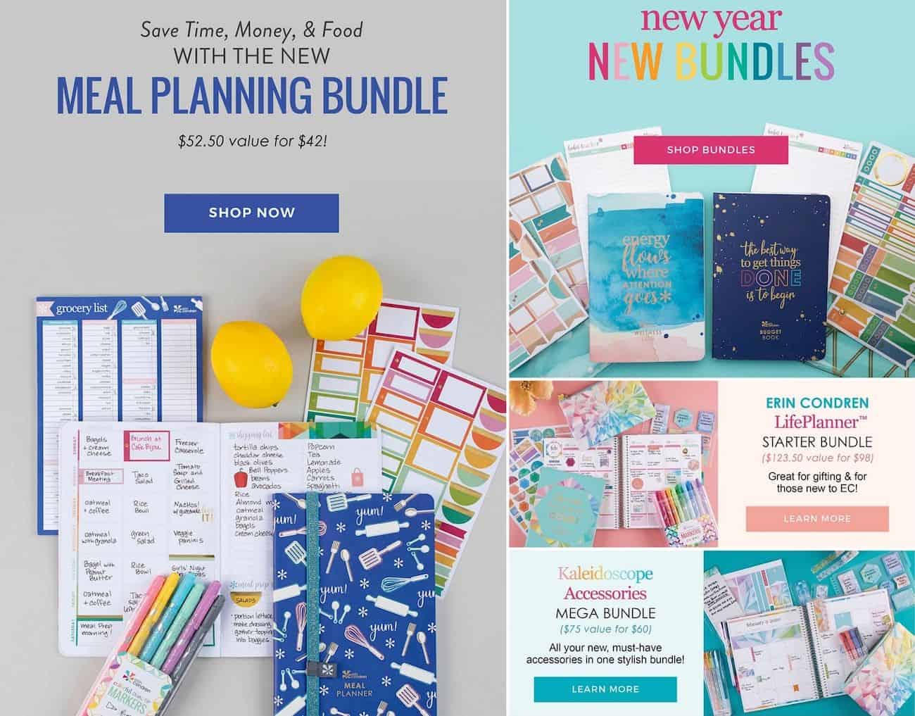 Erin condren bundle deals for Black Friday and Cyber Monday