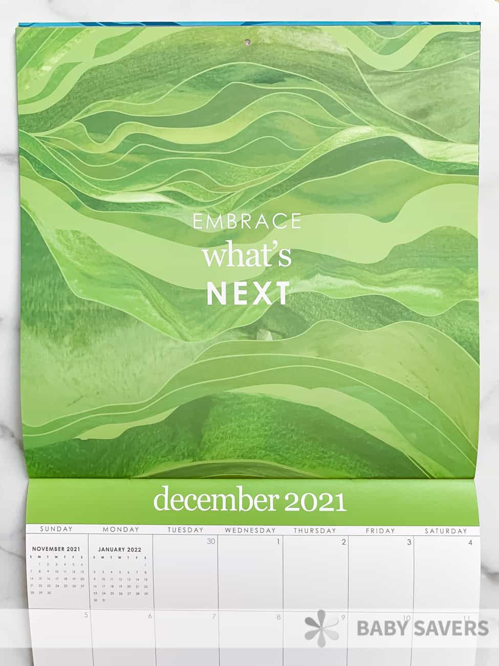 Erin Condren calendar inspirational quote
