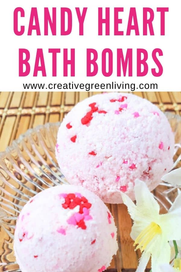 homemade pink bath bombs