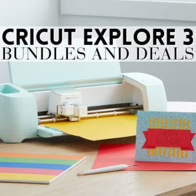 cricut explore 3 bundles