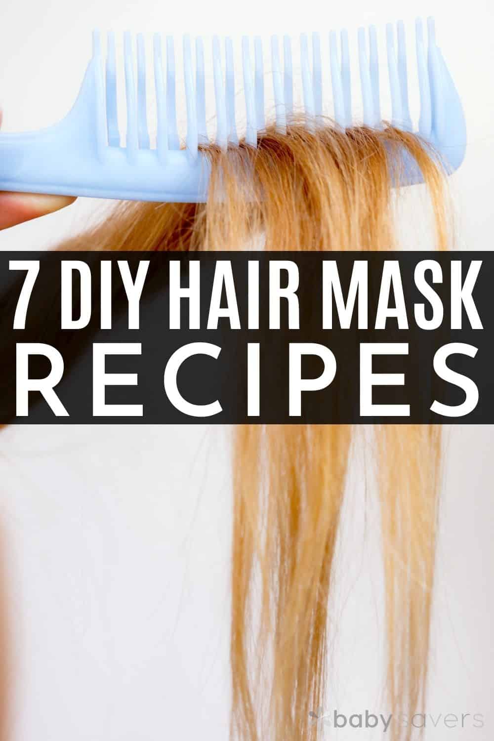 DIY hair mask recipes