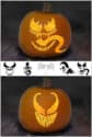 Venom Pumpkin Carving Stencils: 10 Printable Templates
