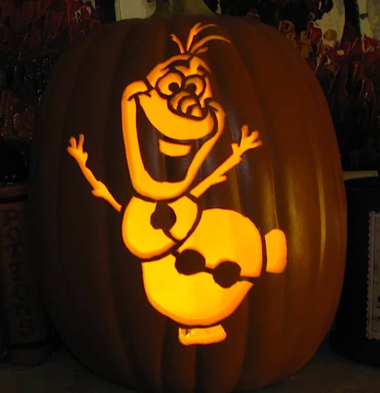 Pumpkin Stencils Olaf Pumpkin Stencils Olaf