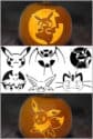 Pokemon Pumpkin Carving Stencils: Over 100 Free Printable PDFs
