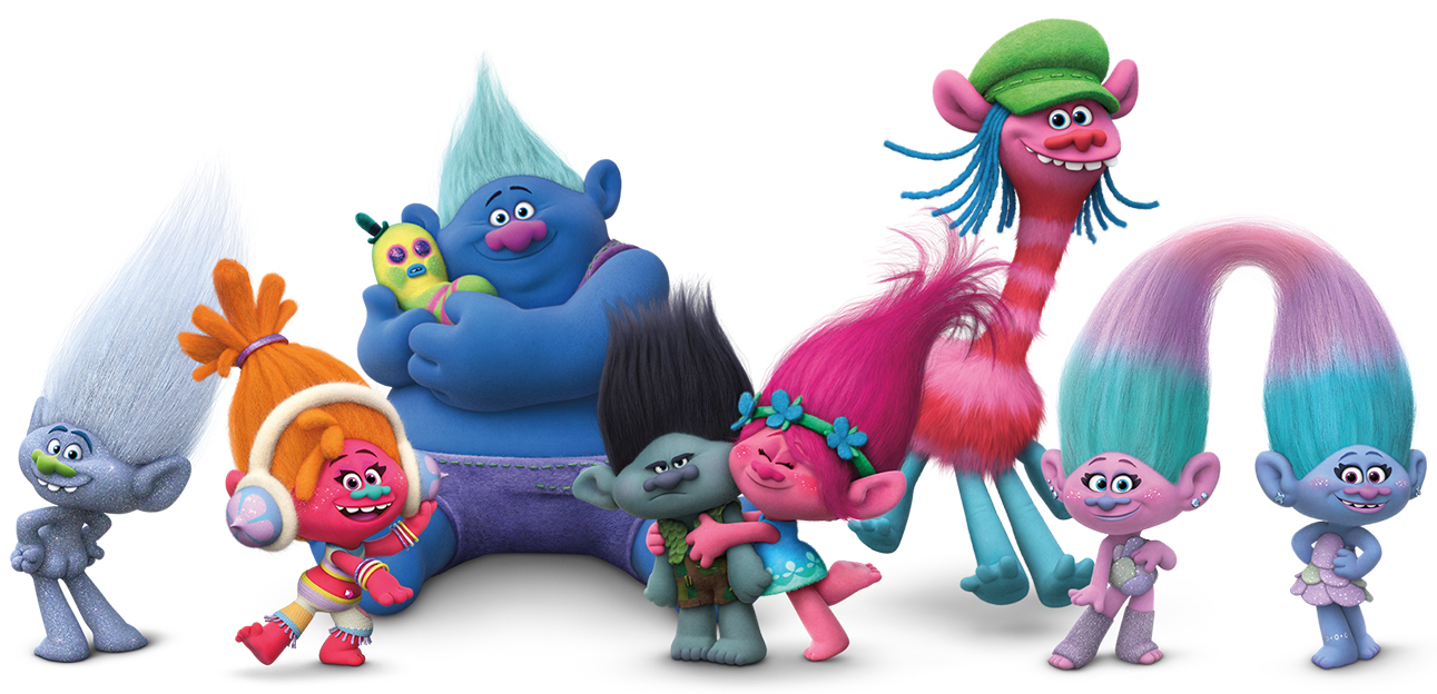 Erin Condren Trolls characters