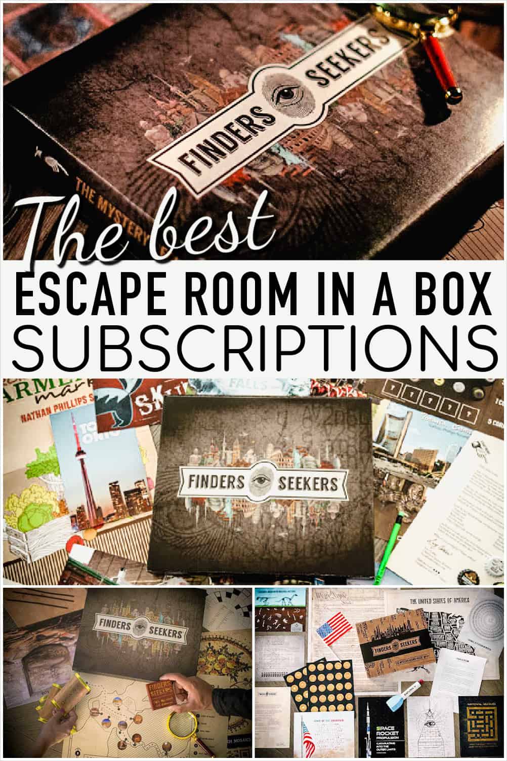 Murder Mystery Game Subscription Box - Cratejoy