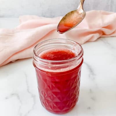 Strawberry syrup recipe
