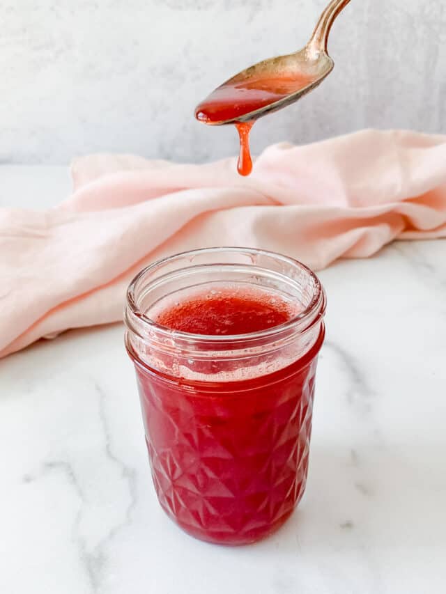 15 Minute Strawberry Syrup Recipe Super Easy, So Delicious!