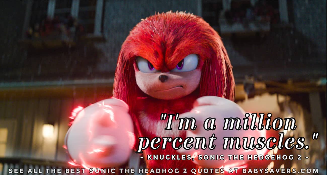 Knuckles quotes from Sonic the Hedgehog 2