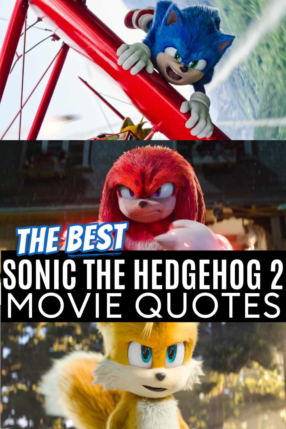 Sonic the Hedgehog 2 quotes from the movie