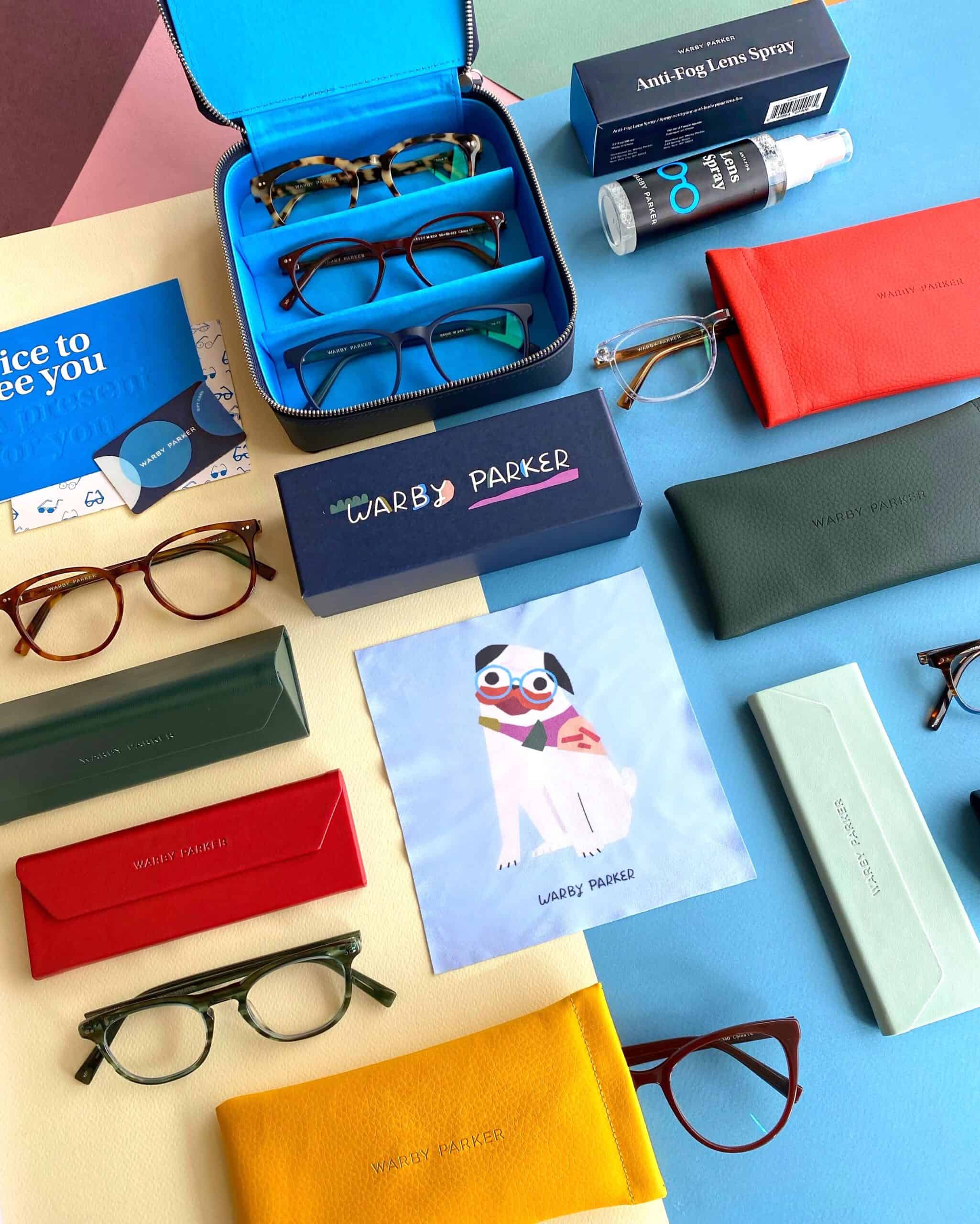 Warby Parker contacts, glasses, eyewear and accessories 
