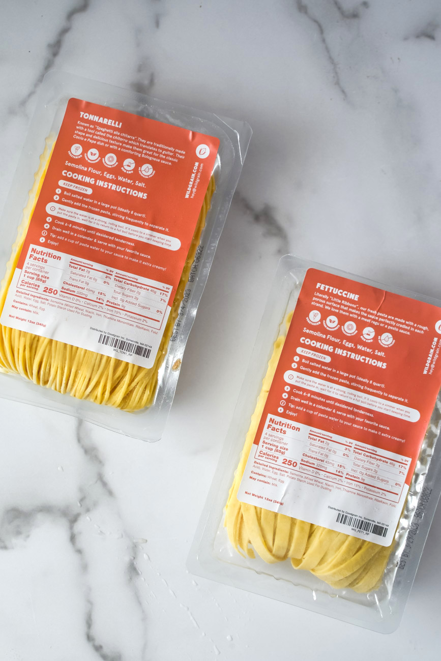wildgrain reviews: fresh hand-cut pasta
