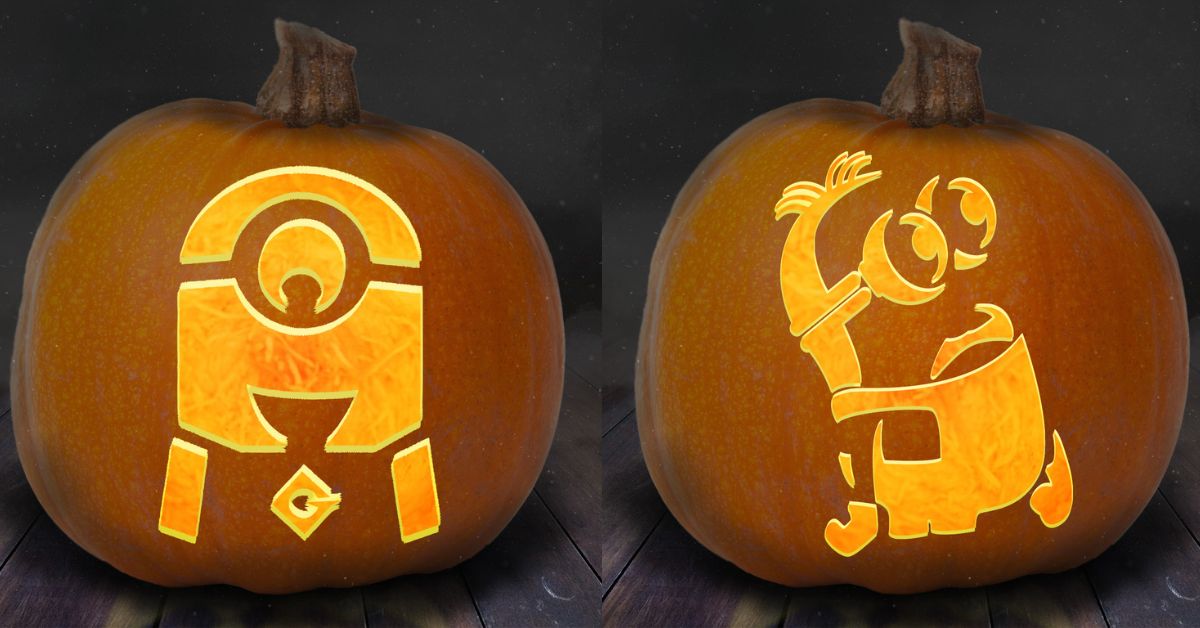 Minion Pumpkin Stencils 22 Amazing Printable Pumpkin Templates