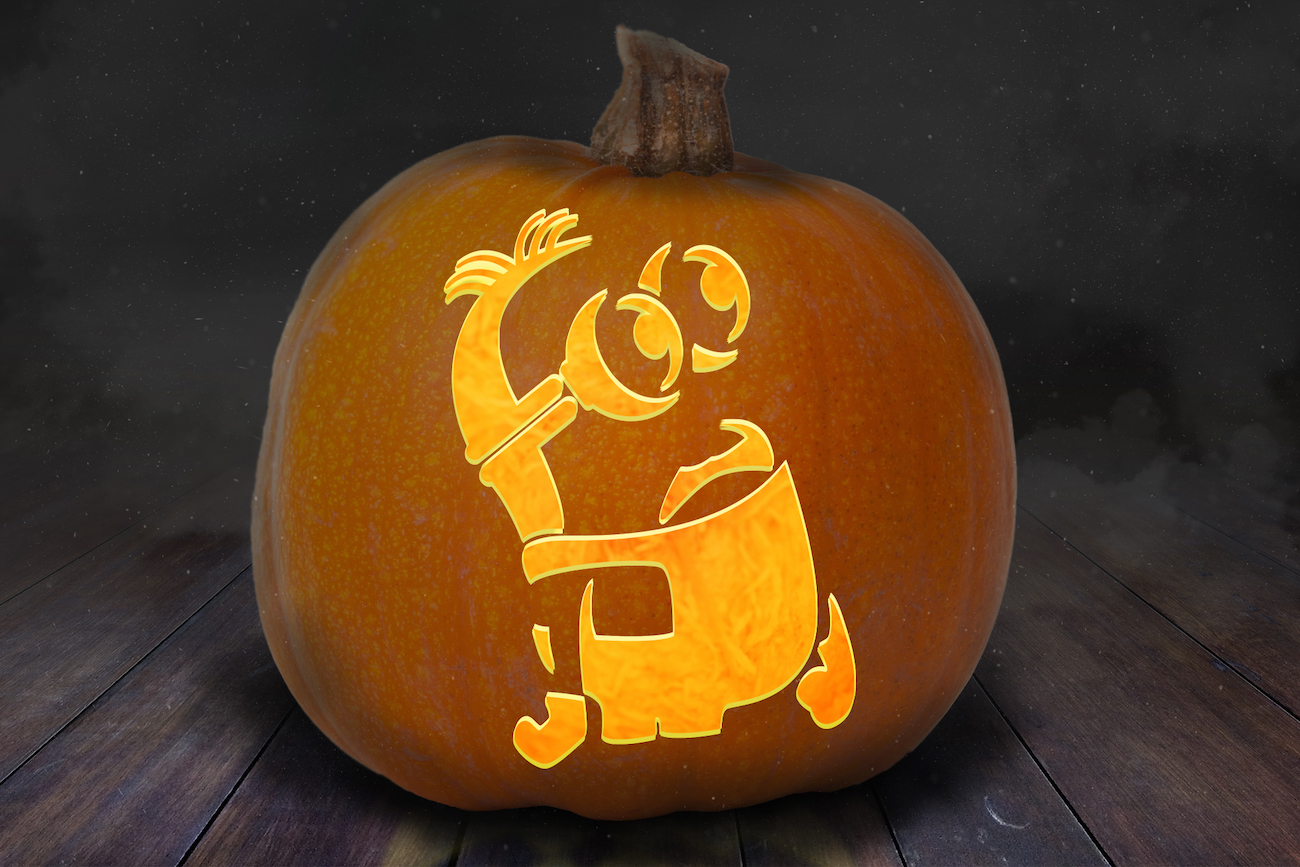 Printable Pumpkin Carving Stencils Minion