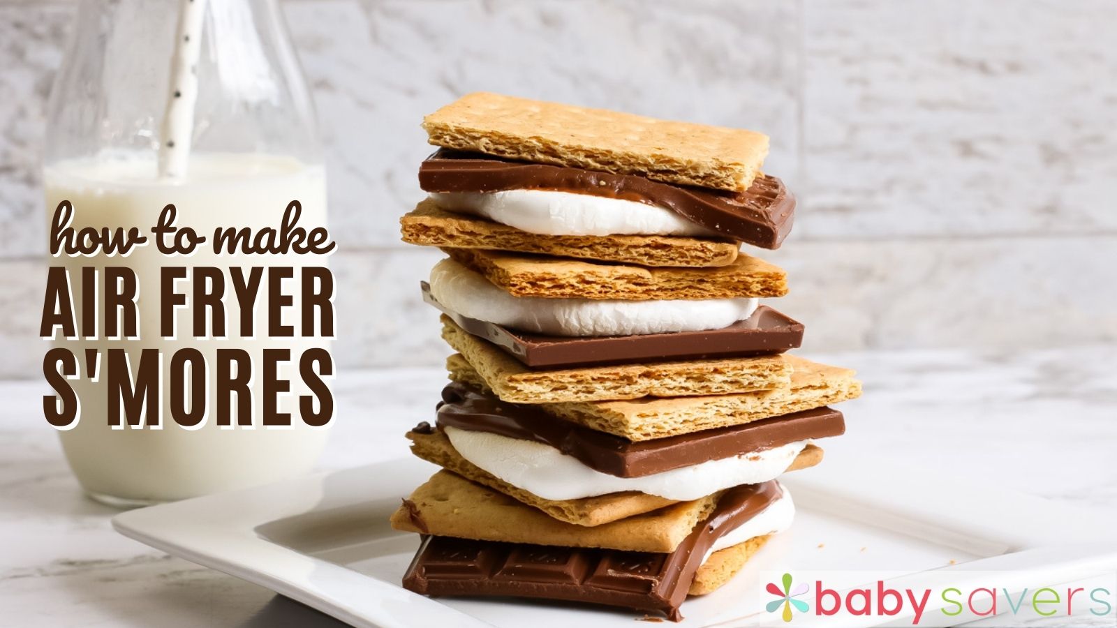 Air Fryer S'mores Recipe - How to Make Perfect Indoor S'mores