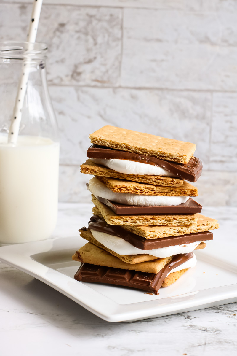 Air fryer s'mores recipe