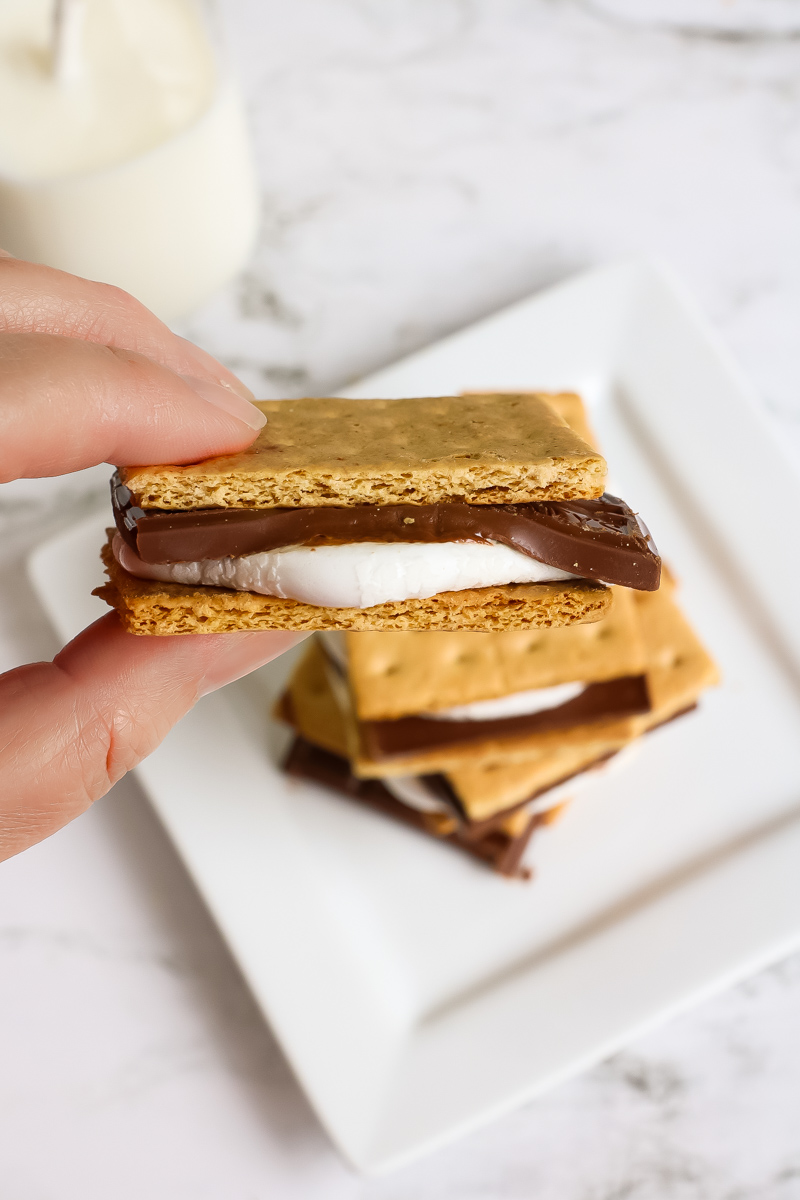 air fryer s'mores recipe