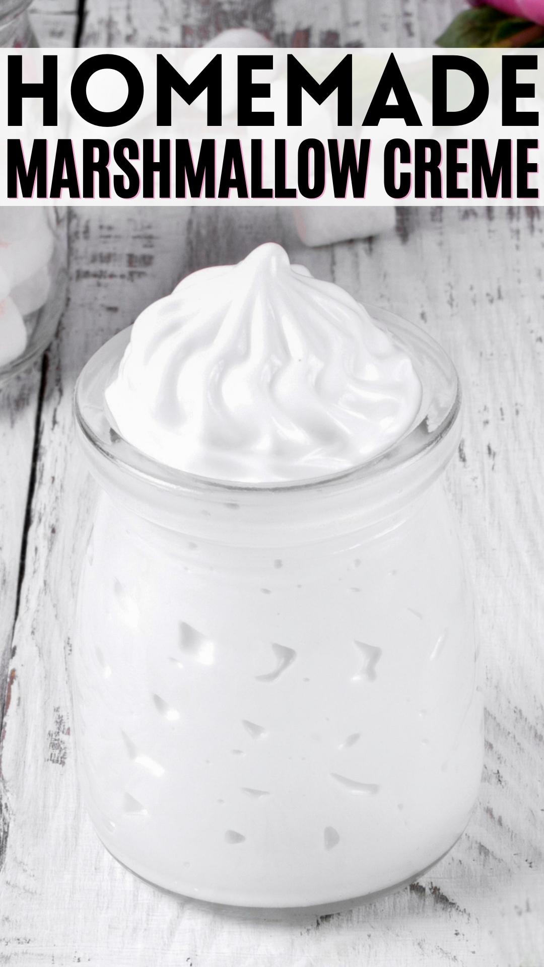 homemade marshmallow fluff