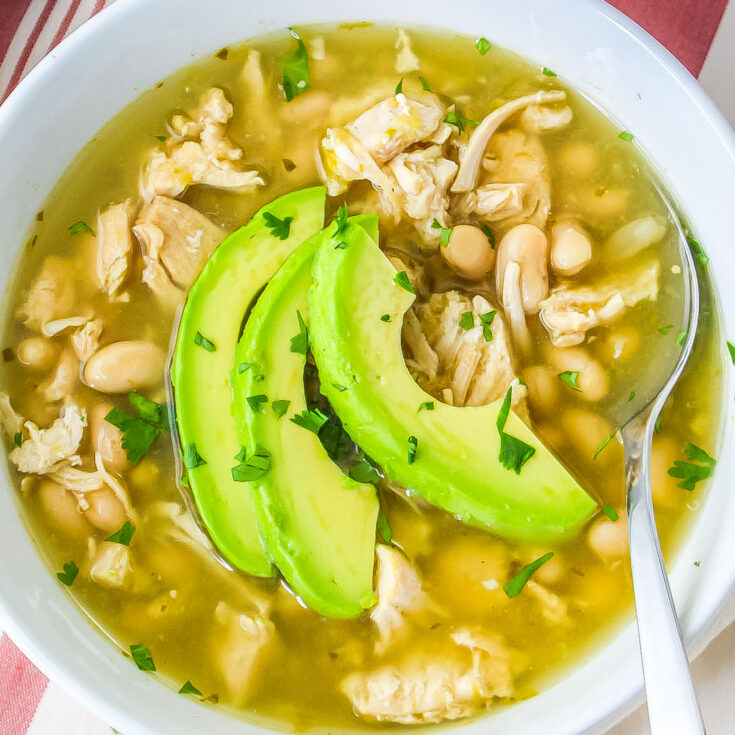 white bean chicken chili