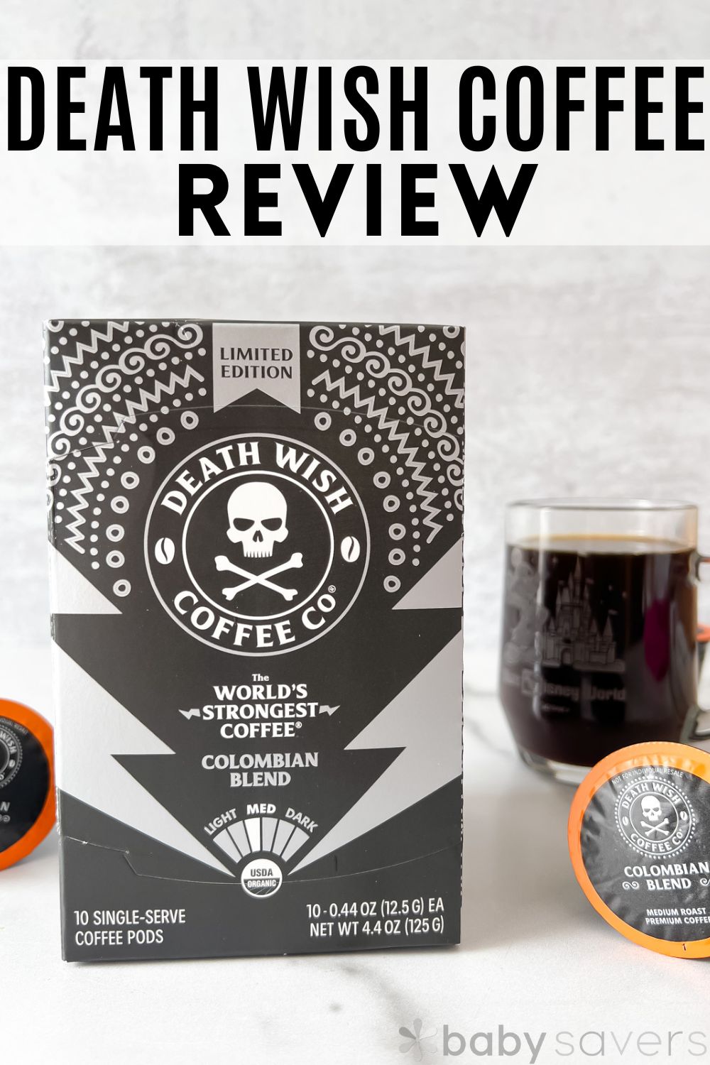 Death wish coffee discount k cups caffeine content