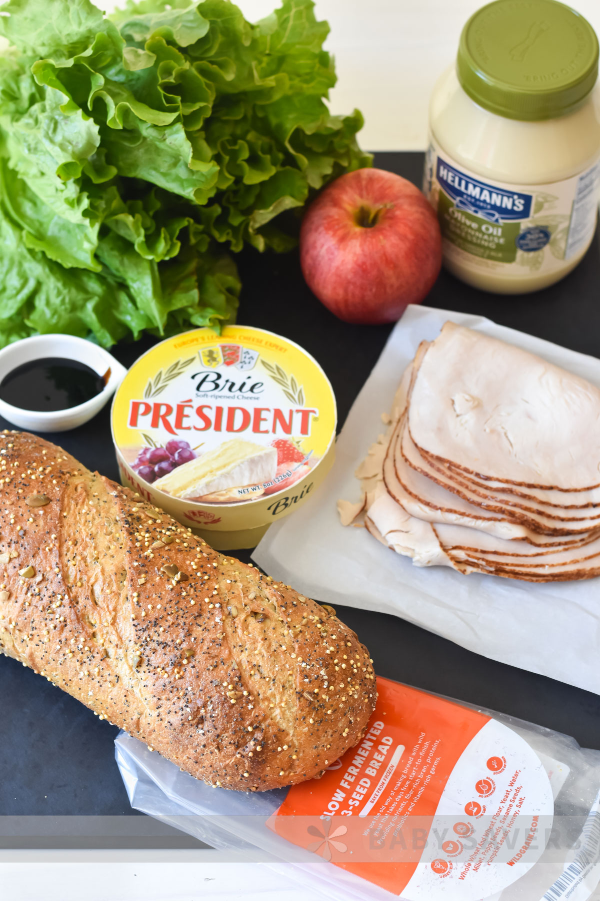 ingredients for the best turkey sandwich recipe