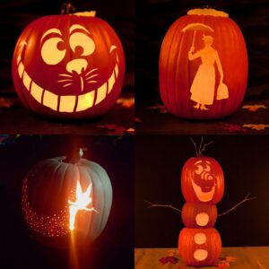 Disney pumpkin carving