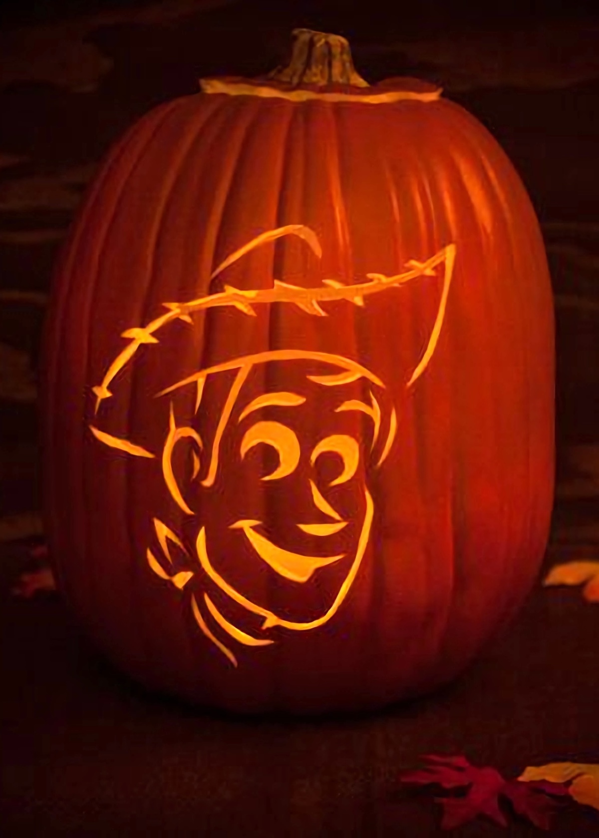 Daisy Duck Pumpkin Carving Pattern