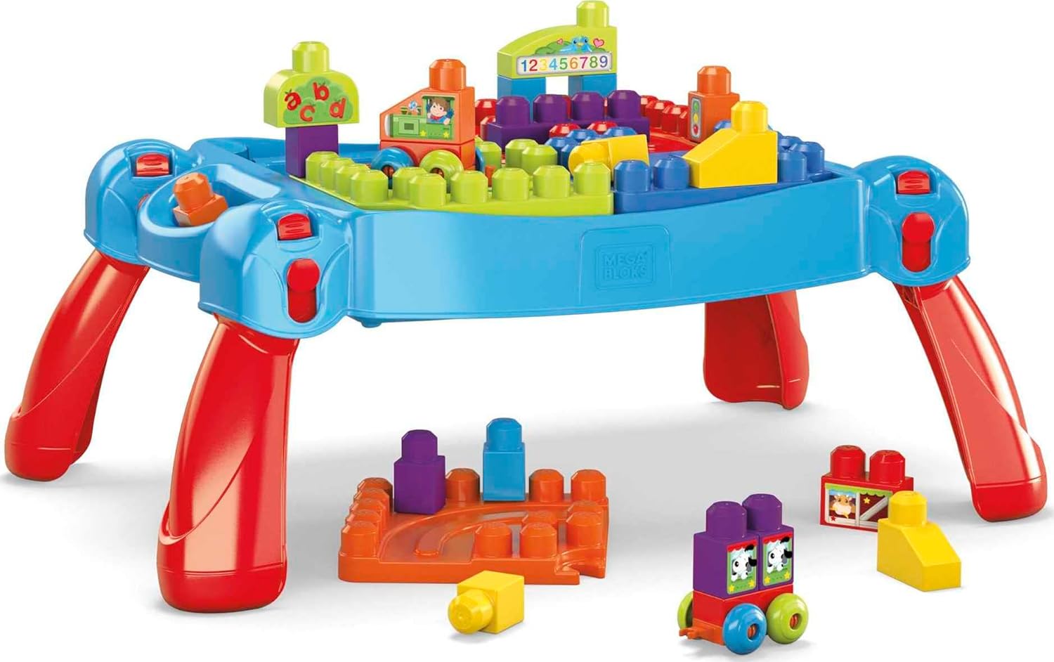 gifts for 1 year olds mega blocks table with car