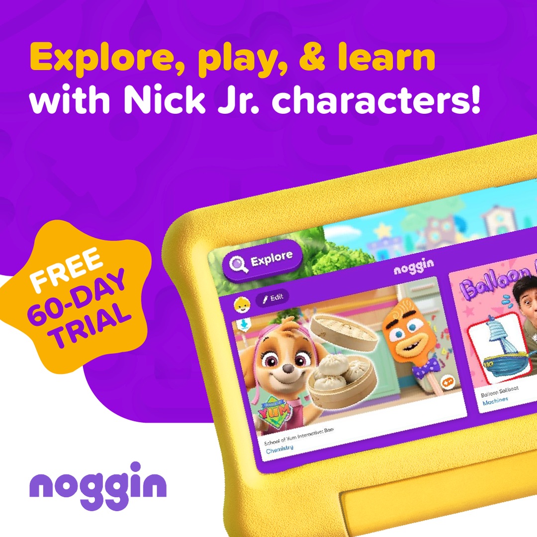 noggin free trial nick jr characters