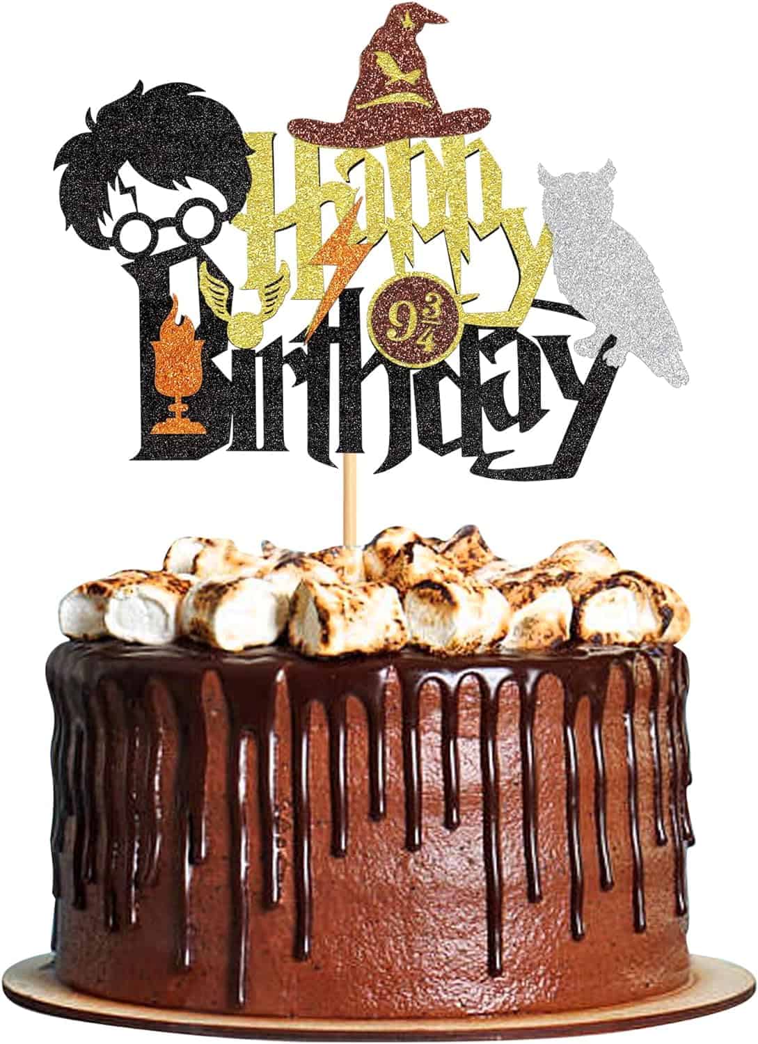 Wizard Harry Potter Birthday Cake Topper