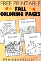 Free Fall Coloring Pages - Download 13 Fun Printables (PDF)