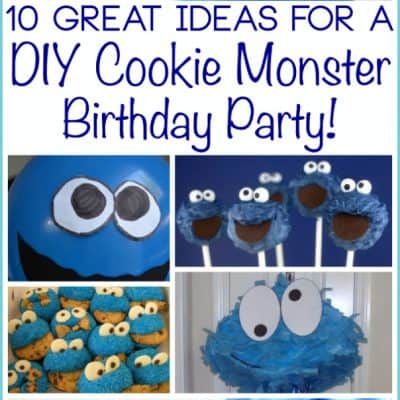 Cookie Monster party ideas